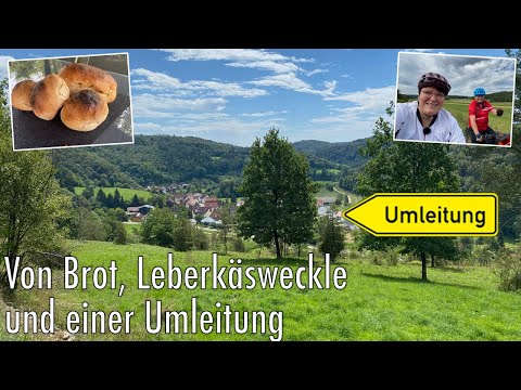Umleitung Lautertalradweg: Radtour auf der Schwäbischen Alb