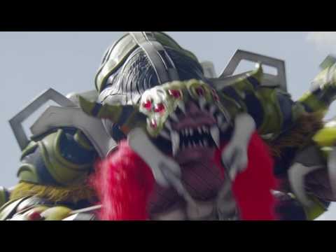 Power Rangers Ninja Steel Episode 5 : Megazord Fight Scene