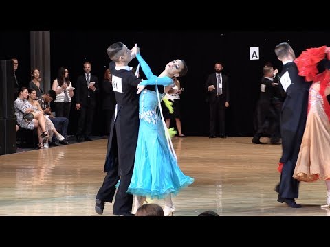 Stanislav Kozlov - Daria Kuznetsova RUS | Viennese Waltz | WDSF Int Open Standard - Sochi 2018