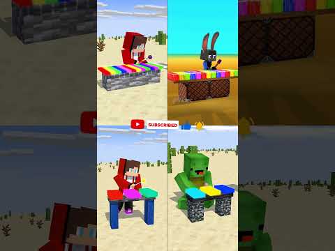 Nick, Judy, JJ, Mikey, JJ Sister Play Music Cocomelon intro COMPLETE EDITION #minecraft #zootopia2