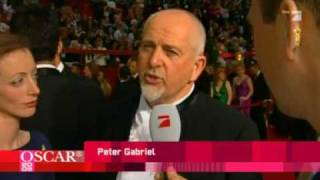 Peter Gabriel Oscar 2009 Best Original Song &quot;Down To Earth&quot;