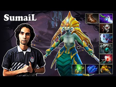 SumaiL - Naga Siren Safelane | Dota 2 7.29d Gameplay