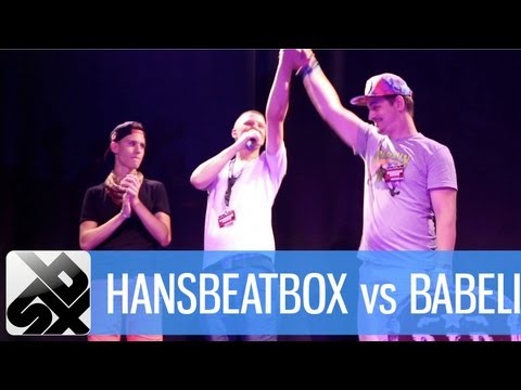 HANS BEATBOX vs BABELI  |  Shootout Beatbox Battle Quarter Final  |  Vokal Total '13