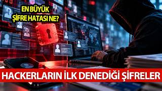 🔴HACKERLARIN İLK DENEDİĞİ ŞİFRELER!