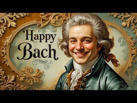 Johann Sebastian Bach: Klassische Melodien, die glücklich machen, man kann nicht still sitzen 🎻