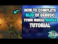 How To Complete The Riju of Gerudo Town Mural Riddle in Zelda Tears of The Kingdom (STEP-BY-STEP)