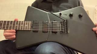 Video thumbnail for Sterling by Musicman STV60 St. Vincent Model Guitar Stealth Black by johnnyangel69