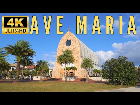 Ave Maria Florida Walking | 4K 60 FPS
