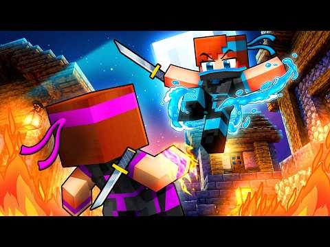 Talcado est devenu un NINJA ÉLÉMENTAIRE sur Minecraft !