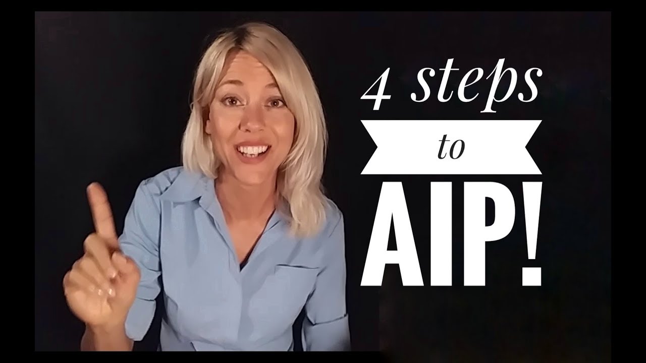 How to start AIP! Paleo Autoimmune Protocol in 4 steps