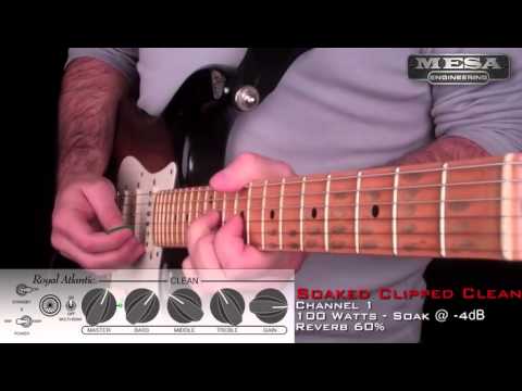 MESA Royal Atlantic RA-100 Ch. 1 CLEAN – Power Soak Clipped Clean