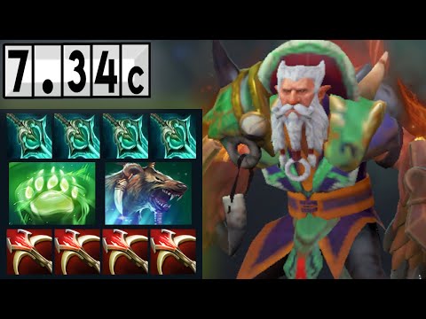 Lone Druid - 20 KILLS! [Full Match Gameplay Dota 2] 7.34c