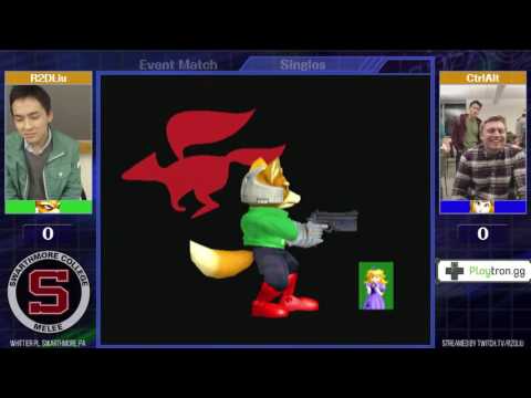 Event Match 10: R2DLiu (Fox) vs ctrlaltdefeat (Peach) - Winners Quarters
