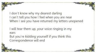 Elvis Costello - Taking My Life in Your Hands Lyrics