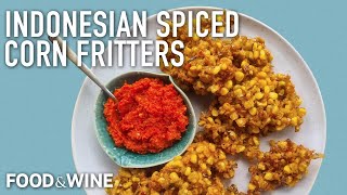 These Indonesian Spiced Corn Fritters Are The Perfect Summer Snack | Lara Lee | Chefs At Home
