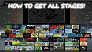 Super Smash Flash 2 - How To Get All Stages (Tutorial)