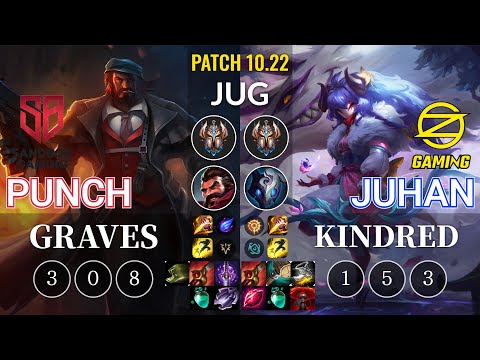 SB Punch Graves vs OZ Juhan Kindred Jungle - KR Patch 10.22