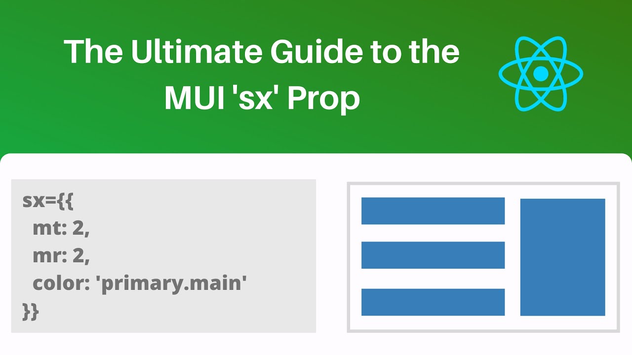 The Ultimate Guide to the MUI 'sx' Prop