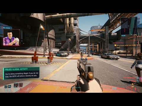 Cyberpunk 2077 - Mr Hands face revealed due to some In-game Glitch and it's disappointing AF