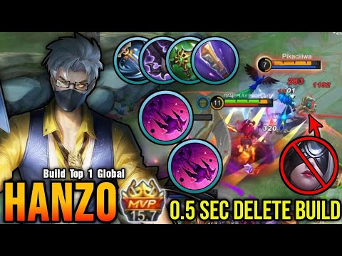 Every Hanzo jungle ever 😈😈 | Grizbofficial✓ | Mobile legends Bang Bang