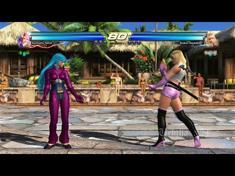 L7 143 Lili Rochefort y Asuka Kazama VS Lili y Alisa - Tekken Tag 2 ( Uchiha x24 ) GamePlay PS3