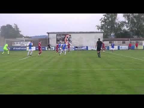 Gool Tonda Presl v utkání Klatovy A - Domažlice B 5:1.