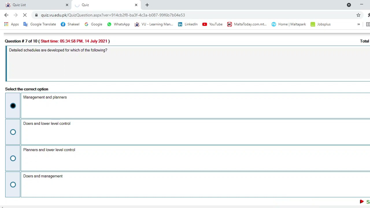 MGMT 627 Project Management Quiz 2 2021 07 14 14 31 36