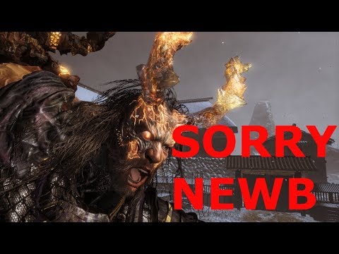 Nioh: how NOT to fight Date Shigezane (yokai form)