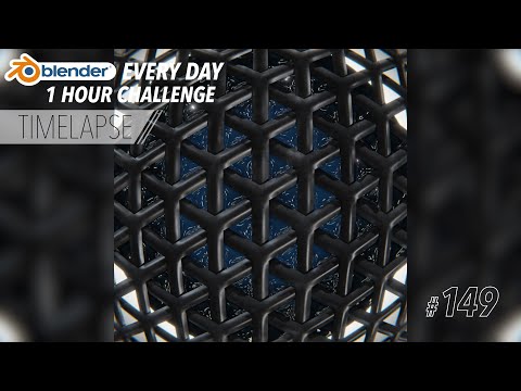Weaving a Complex Pattern in Geometry Nodes - Blender Every Day #149
