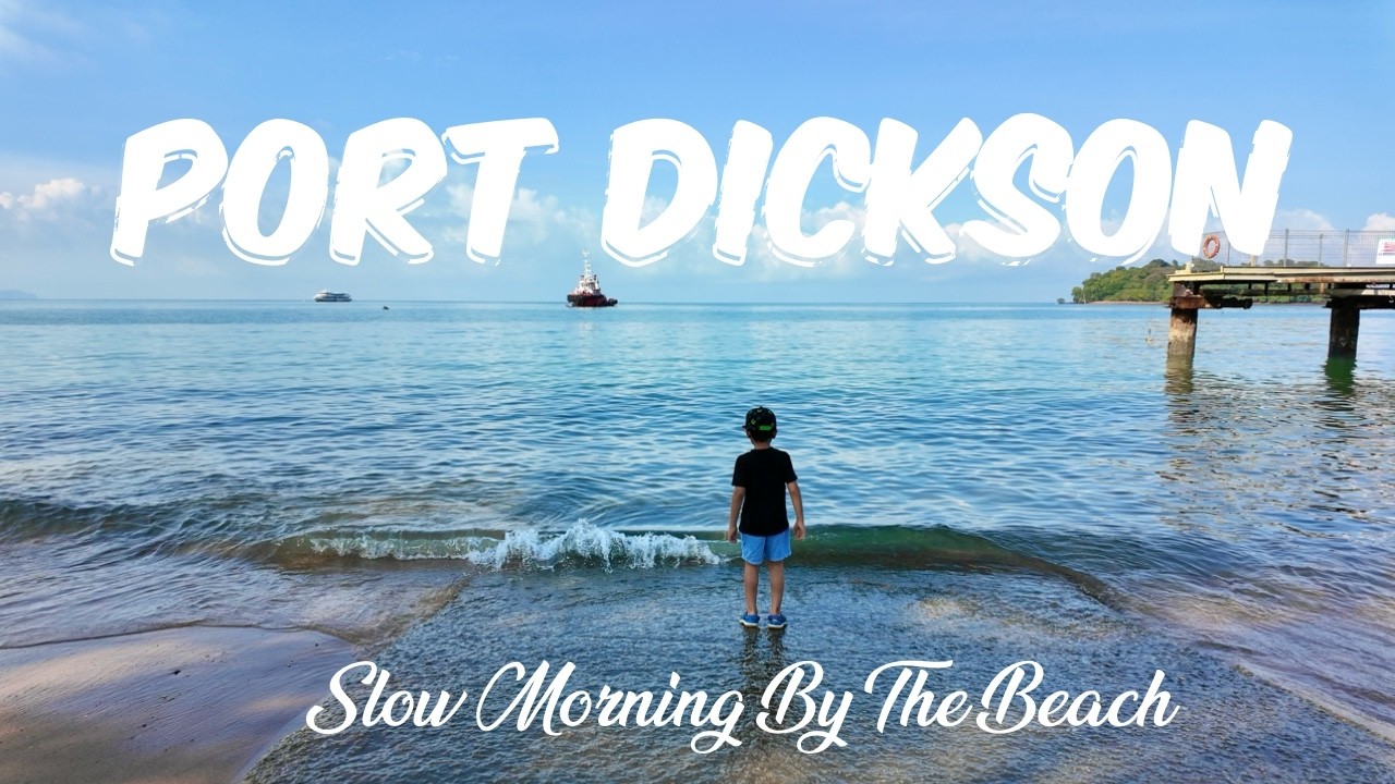 Port Dickson  //Best beach day trip from Kuala Lumpur, Malaysia // 4k video