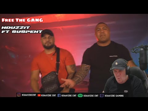 Kraayziie Reacts To Hduzzit ft Suspekt - Free the Gang