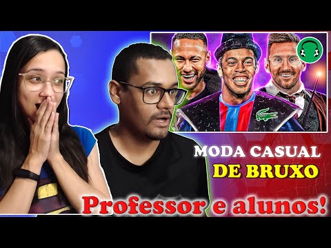 ♫ MODA CASUAL DE BRUXO | Paródia Rei Lacoste - MD Chefe, DomLaike - REACT EM CASAL