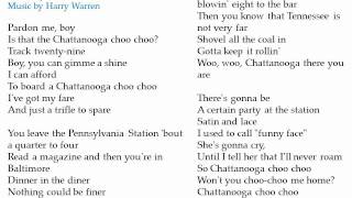 Chattanooga Choo Choo