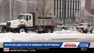 Pennsylvania snowstorm: State of emergency in Pittsburgh, many trucks out of service