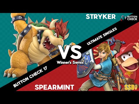 BC 17 Ultimate Singles Winners Semis: Stryker (Bowser) Vs. Spearmint(Link, Diddy)
