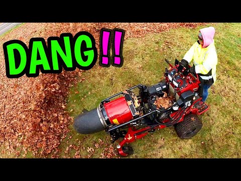 HOW TO DO FALL CLEAN UP FROM START TO FINISH | $750 IN 6 HOURS ON THIS HUGE JOB!!