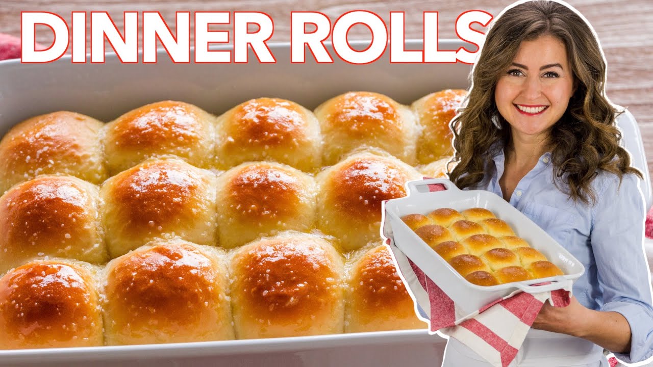 The Best Fluffy DINNER ROLLS Recipe