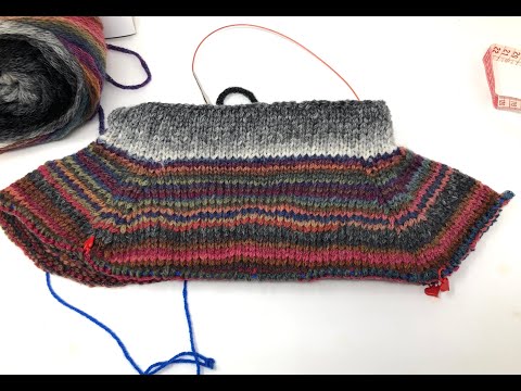 Raglan-Pulli Wonder-Stripes aus SCAP von Woolly Hugs