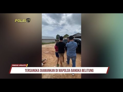 PRESISI UPDATE : POLDA BANGKA BELITUNG TANGKAP PENGEDAR NARKOBA 08/02/2024 20.00