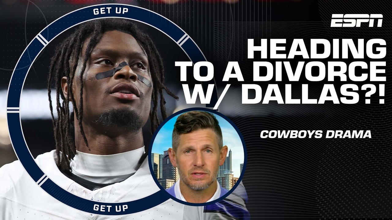 Dan Orlovsky believes the Cowboys and George Pickens are heading for a divorce 👀 | Get Up