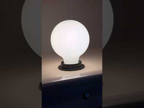 LED лампа Edisons Ceramic G80 Е27 6W 3000K біла оксамитово-матова