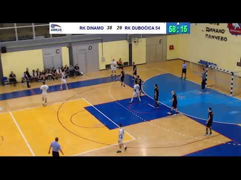 ARKUS liga 18. kolo / RK Dinamo - RK Dubočica 54 / 22.02.2020.