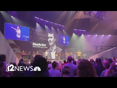 Charlie Kirk honored at church he attended