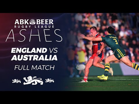 FULL MATCH | England v Australia | Rugby League Ashes Third Test
