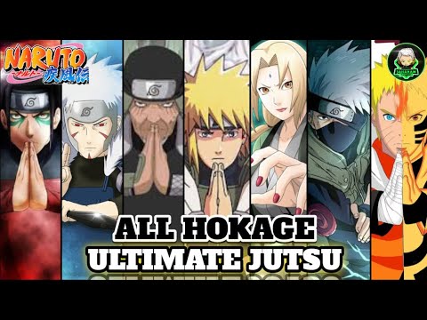 All HOKAGE Ultimate Jutsu NARUTO X BORUTO Ultimate Ninja STORM CONNECTIONS