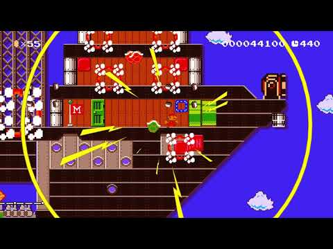Airship Infiltration Reloaded (Super Mario Maker 2)