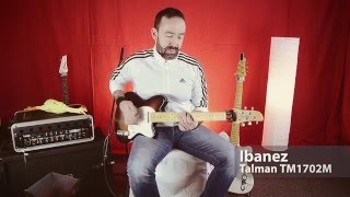 Video thumbnail for Ibanez Talman TM1702 Review English by Haiko Heinz
