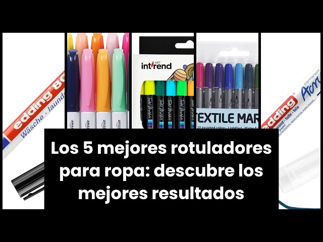 Vídeo relacionado con 40 Rotulador Textil Permanente - Rotuladores para Tela No Tóxica y Indeleble, Rotulador Permanente con Punta Fina - Perfecto para Camisetas, Bolsas, Tote Bag y Otros Tejidos - Para Niños y Adultos