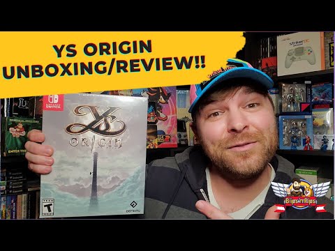 Ys Origin Collectors Edition for Nintendo Switch Unboxing and Review!