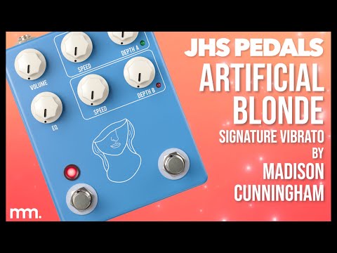 MusicMaker PRESENTS - @MadisonCunningham signature pedal - ARTIFICIAL BLONDE by @jhspedals